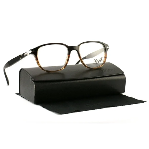 Persol Eyeglasses Po3145v 1026 Brown/Stripped Brown 51 mm