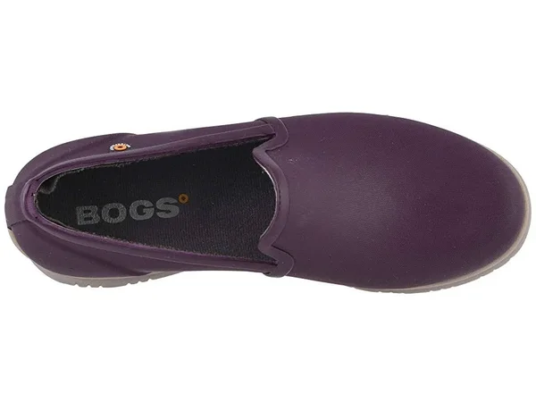 Bogs Women's Sweet Pea Slip on - 8 - Plum