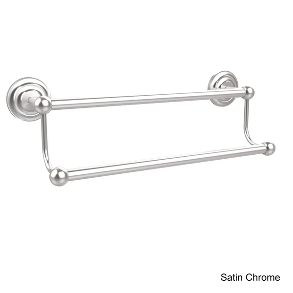Allied Brass Prestige Que New Collection 36 inch Double Towel Bar Antique Copper