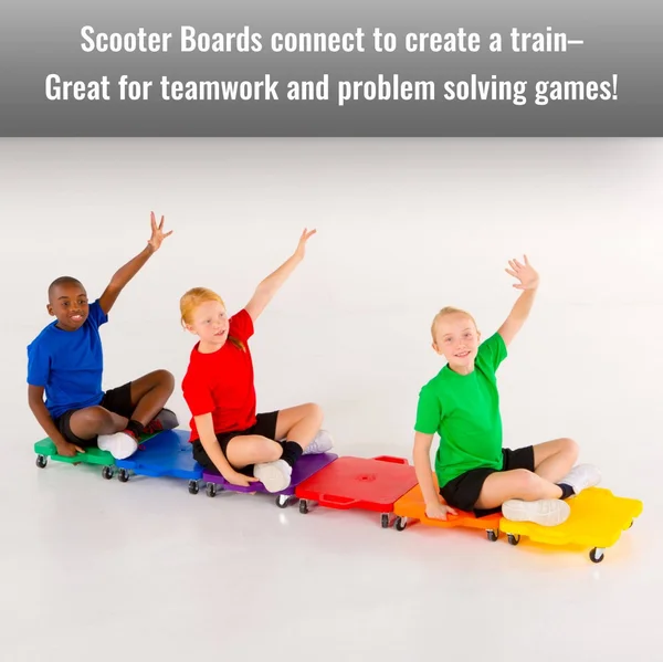 Cramer 16 in Deluxe Scooter Boards, Set of 6