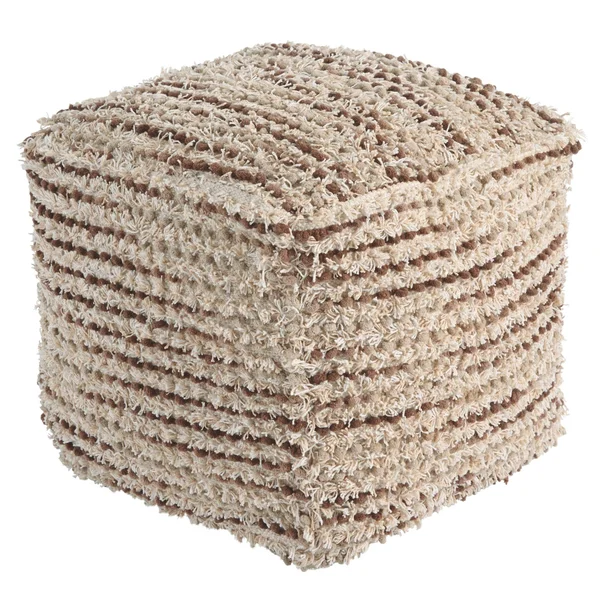 Signature Design by Ashley Jorge Brown/Cream Pouf