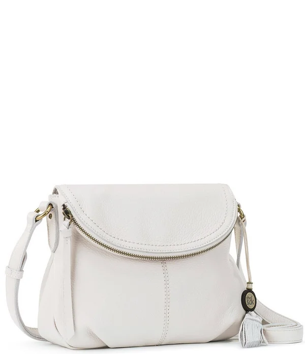 The Sak Buena Small Flap Crossbody Tobacco