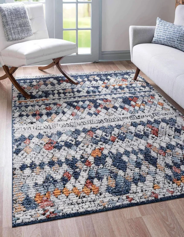 Unique Loom Atlas Morocco Rug - 4& 0 x 6& 0 - Rectangular
