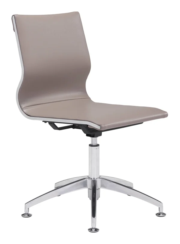Zuo Modern Glider Conference Chair (Taupe)
