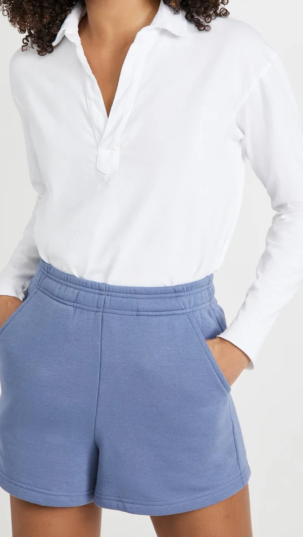 Frank & Eileen - Popover Henley in White Xs