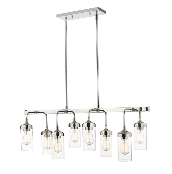 Z-Lite 617-8L-PN Calliope 8 Light Pendant - Polished Nickel