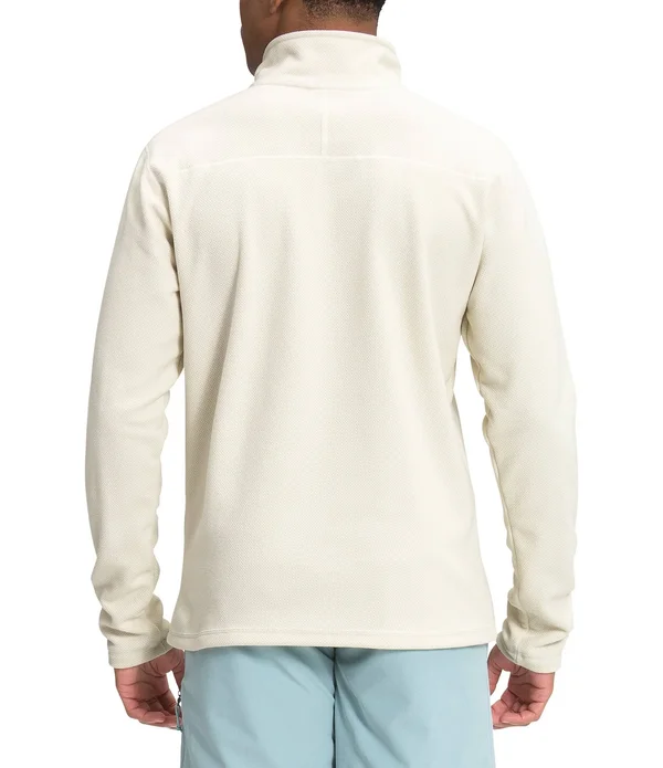 The North Face Men's Textured Cap Rock 1/4 Zip Pullover, Medium, Blue
