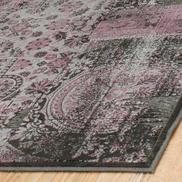 Safavieh Paradise Rug PAR100 Light Blue - Anthracite, 8& x 11& 2x22