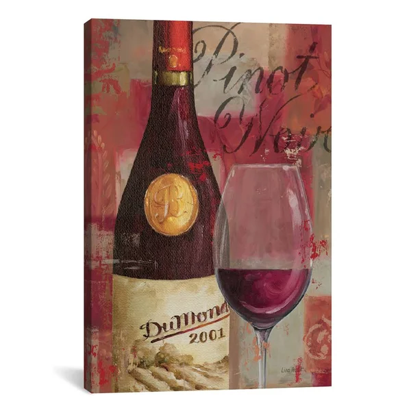 iCanvas - VIN Abstrait I by Lisa Audit Canvas Print - WAC2032-1PC3-26x18