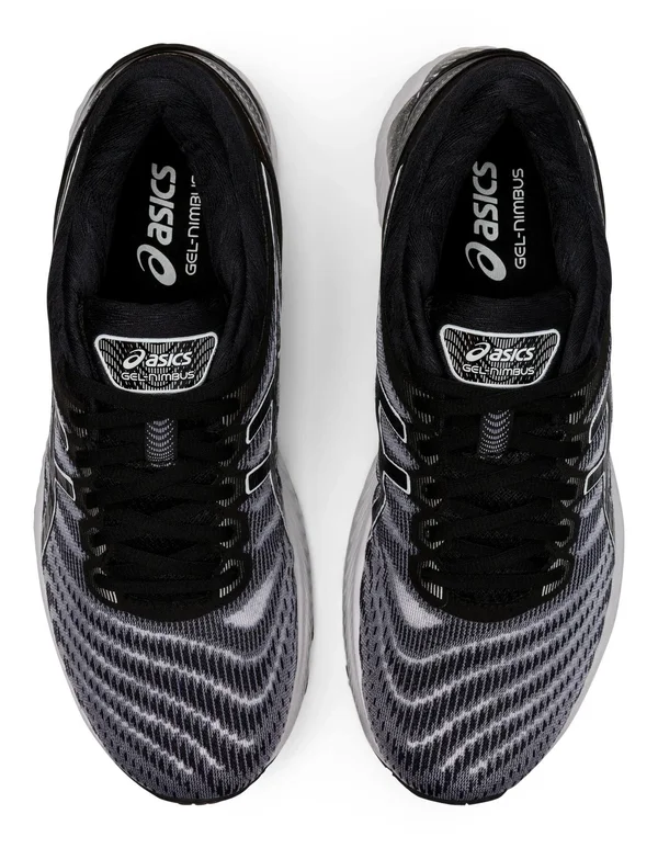 Asics GEL-Nimbus 22 White/Black Men's Running Shoes - Size: 6