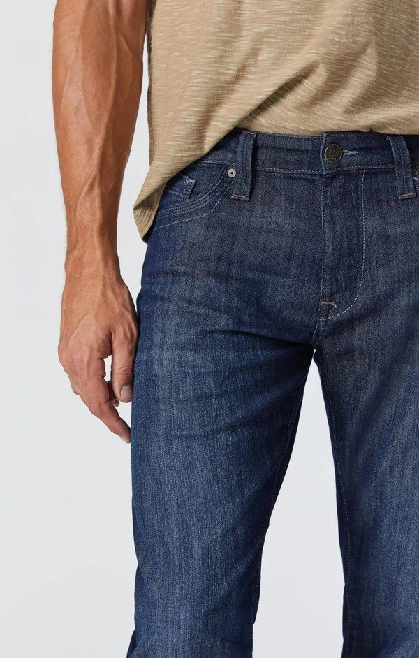 Mavi Men's Zach Regular Rise Straight Leg Jeans