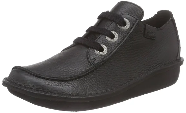 Clarks 0663-94d Funny Dream Black Womens Lacing Shoes