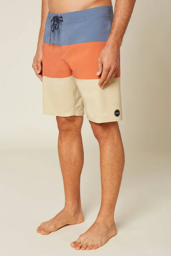 O&Neill Hyperfreak Blockade 19x22 Boardshorts Men's Orange - 40
