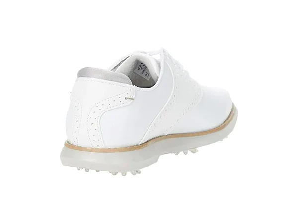 FootJoy Women's Traditions Golf Shoes 97901 - White/Gray - 9 - Medium