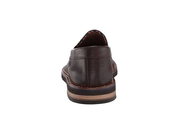 Bostonian Men's Dezmin Step Loafer - Size: 9, Dark Brown Full Grain Leather