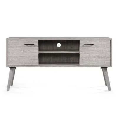 Lincolnwood TV Stand for TVs Up to 50x22 Mercury Row Color: Gray