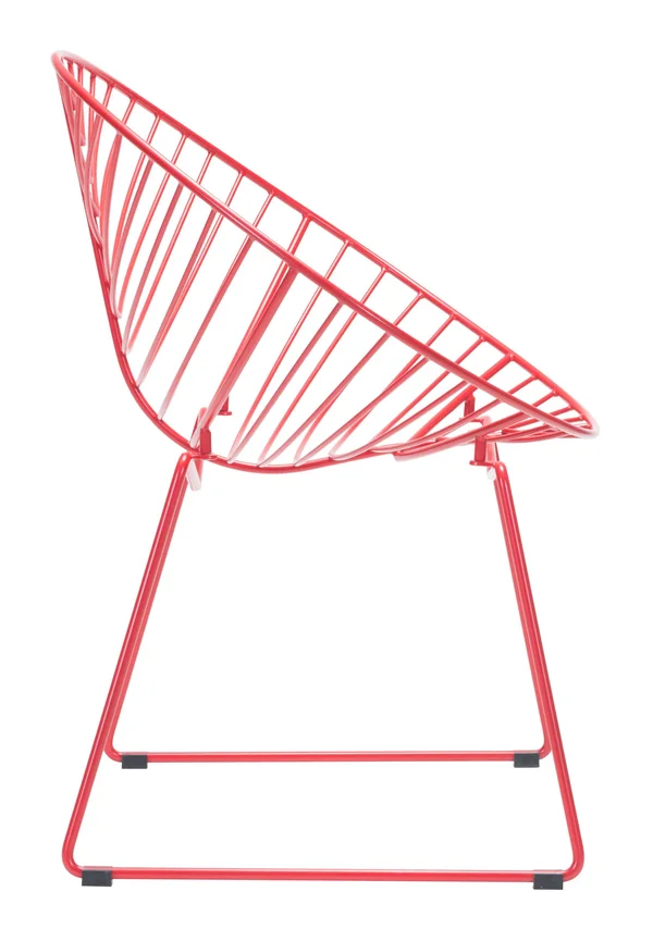Zuo Hyde Outdoor Lounge Chair, White (Set of 2)