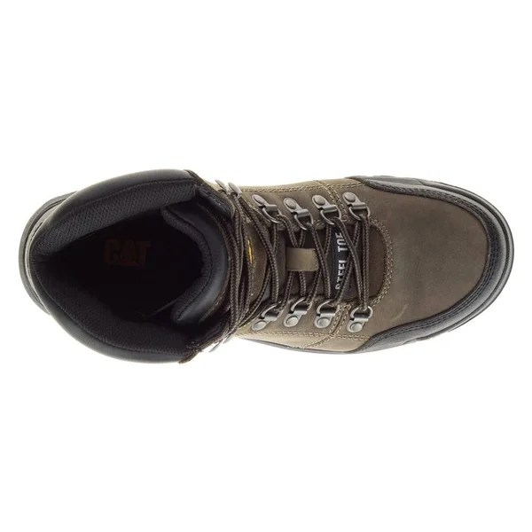 Caterpillar Men's Outline Steel Toe Work Boot - 8.5-M Dark Gull Grey