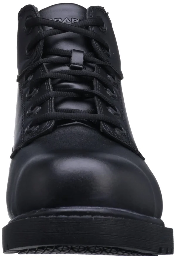 Grabbers Kilo Men's Steel-Toe Work Boots, Size: 8 Wide, Black