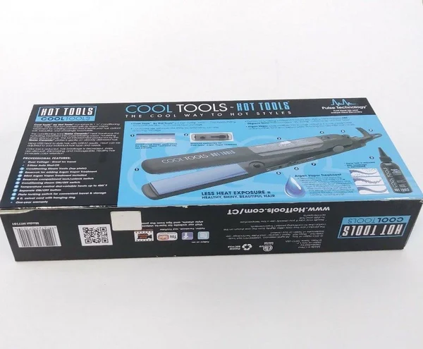 Hot Tools Cool Tools 1 1/4x22 Conditioning Vapor Flat Straightening Iron