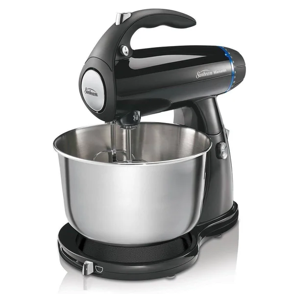 Sunbeam 2594 350-Watt Mixmaster Stand Mixer with Dough Hooks and Beaters - Black