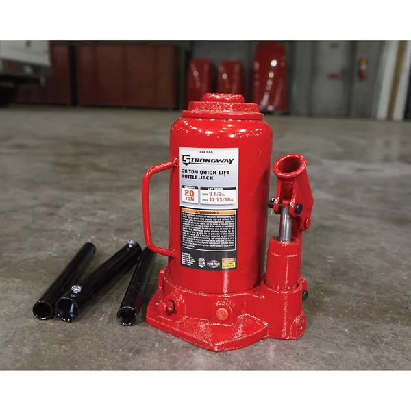 Strongway 20-Ton Hydraulic Quick Lift Bottle Jack NT92003K