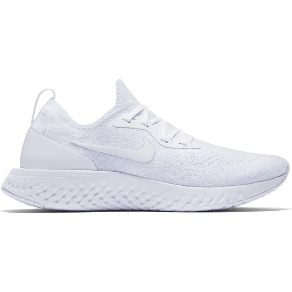 Nike Epic React Flyknit Womens Shoes AQ0070-102 True White 6