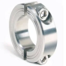 Climax Metal Products - M2C-12-S - Metric Two-Piece Clamping Collar - 12mm, Stainless Steel