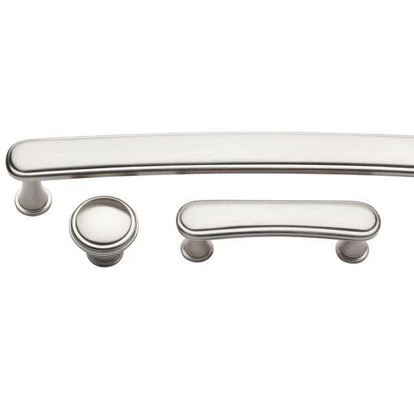 Baldwin 4368150 8 in. Center to Center Severin Fayerman Appliance Pull - Satin Nickel