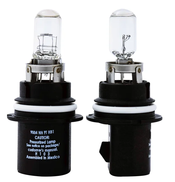 GE Lighting 9004NHP/BP2 Nighthawk Platinum Halogen Replacement Bulb - 2-Pack