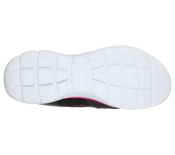 Womens Skechers Summits - New World Sneakers Black/Hot Pink