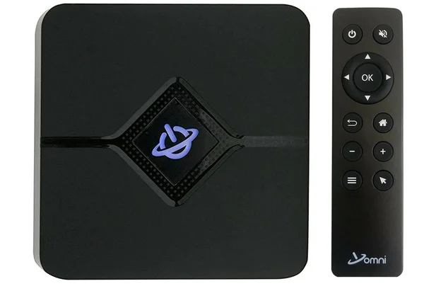 Omni Mini PC Streaming Media Hub Device Android TV Box - 9X - 4K HD, WiFi
