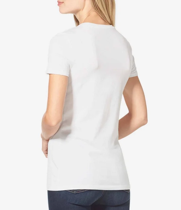 Tommy John 1001100 Second Skin Crew Neck Tee - White