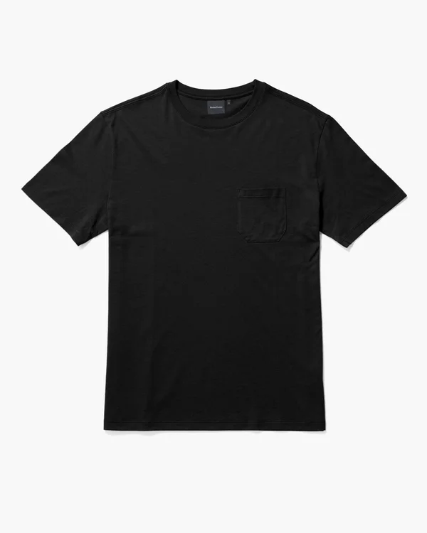 Richer Poorer Men's Pima Pocket T-Shirt, Size XXL, Black