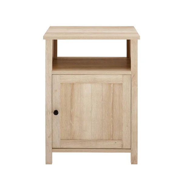 The Gray Barn 18-inch Groove Door Nightstand (Reclaimed Barnwood)