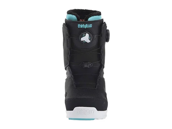 Thirtytwo Women's TM-2 Double Boa Snowboard Boots (Black/Blue/White, 6.5)
