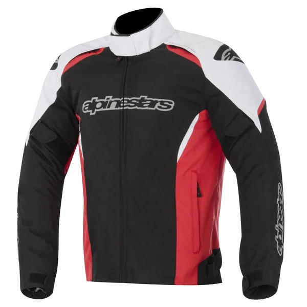 Alpinestars Gunner Waterproof Jacket-White-Black-Red-L