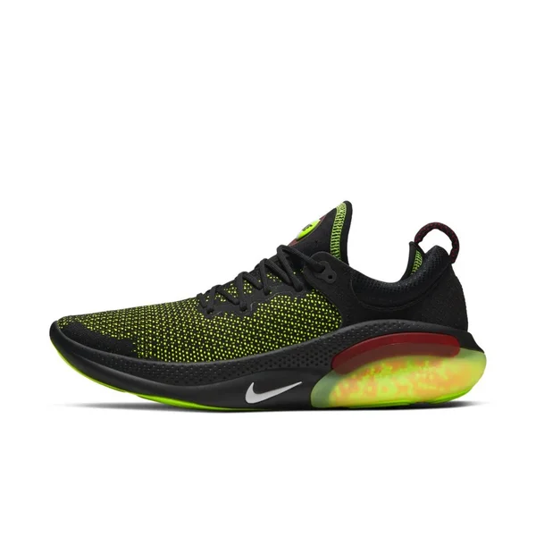 Nike Men's Joyride Run Flyknit Running Shoes CT1600-001 - Black/Electric Green/Kumquat/White - 12M