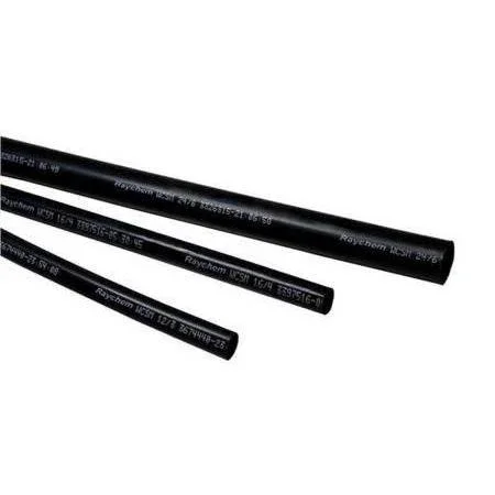 Raychem CPGI-WCSM-48/12-1200-S Shrink Tubing, 1.9in ID, Black, 4ft