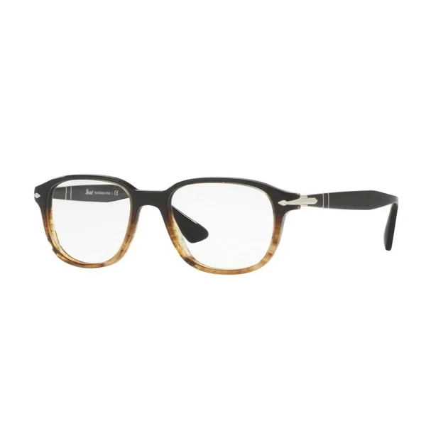 Persol Eyeglasses Po3145v 1026 Brown/Stripped Brown 51 mm