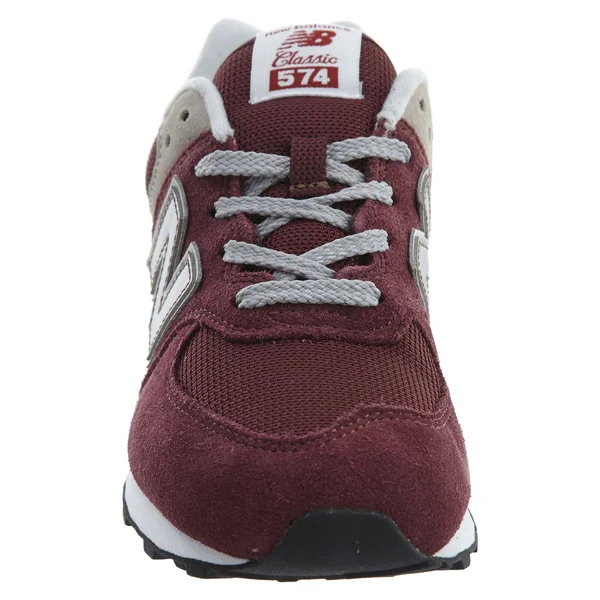New Balance Kids 574 Burgundy Grey