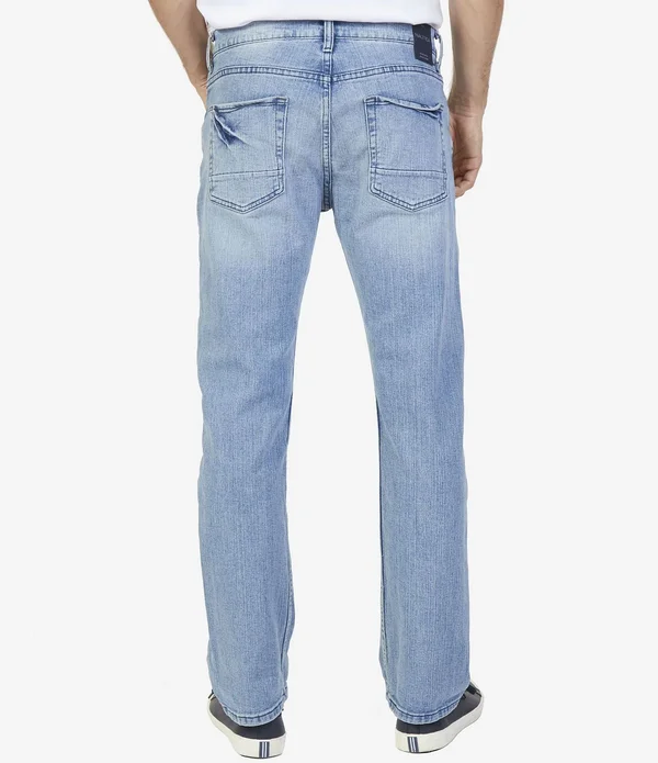 Nautica Men's Stretch Straight-leg Jeans - Pure Dark Pacific