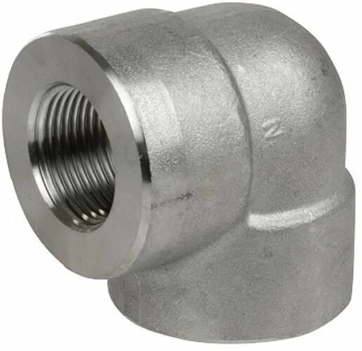 Smith Cooper 3000#Forged 316 Stainless Steel 3/4 in. 90° Elbow Fitting - Threaded - S4036E006