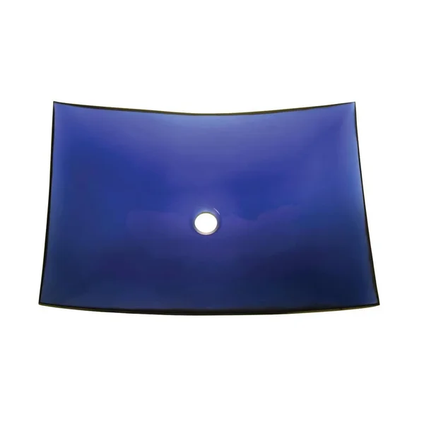 Decolav 2800-ABS Incandescence Rectangular Resin Vessel Sink, Absinthe