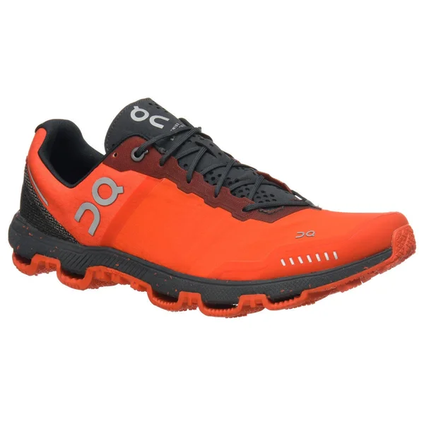 on Men's Cloudventure Peak Running Shoes Flame, Shadow 12