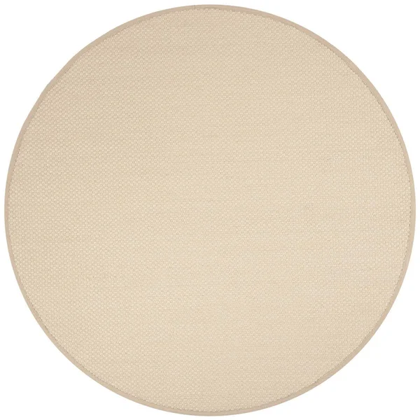Safavieh Natural Fiber NF150A Ivory/Light Beige 6& x 6& Round Area Rug