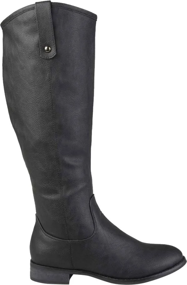 Journee Collection Women's Extra Wide Calf Taven Boot - Black