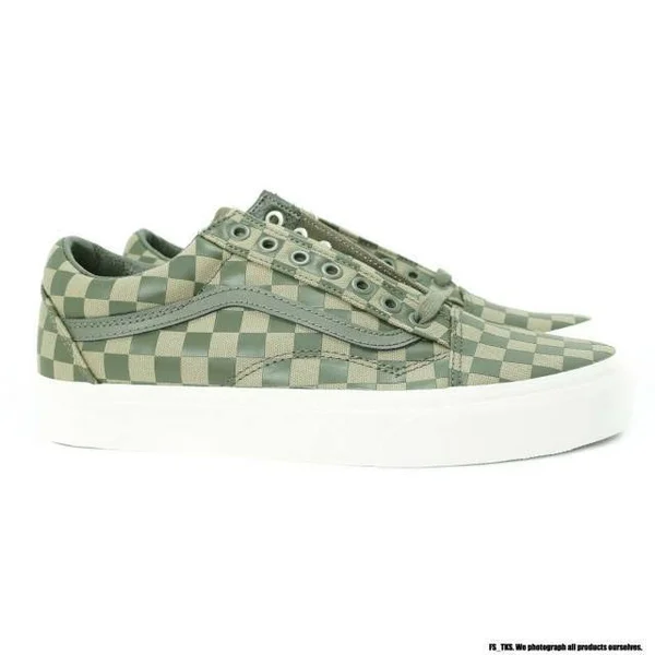 Vans Leather Old Skool (Sand Dollar)