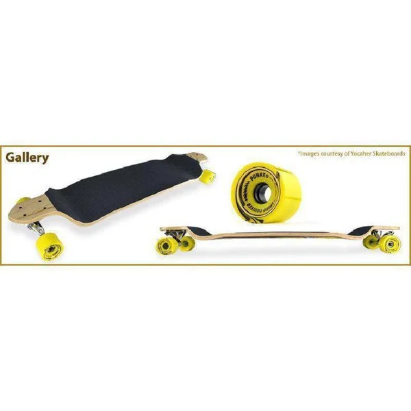 Yocaher Drop Down Sunset Longboard Complete
