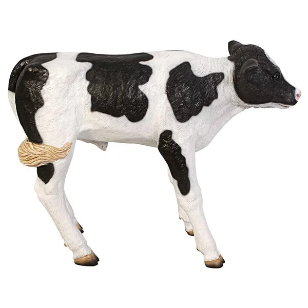 Design Toscano Buttercup The Life Size Holstein Calf Dairy Cow Statue